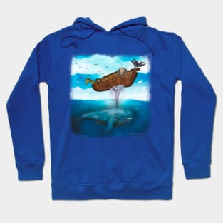 The great whale in the time of the ark Hoodie